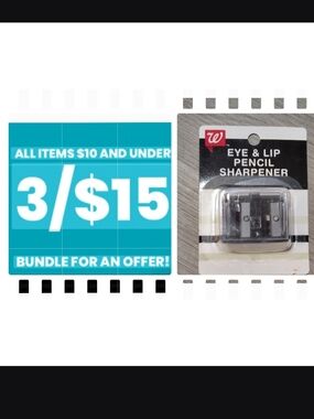🆕Duo Eye & Lip Pencil Sharpener